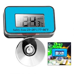 iPobie Thermom&egrave;tre Digital pour Aquarium avec Thermom&egrave;tre D'aquarium et Ventouse pour Temp&eacute;rature de l'eau (DCG SHOP S.R.L., neuf)