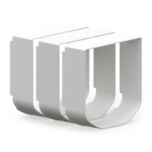 Sure Petcare SureFlap Lot de 3 rallonges de tunnel pour chatière à micropuce, compatibles avec la chatière SureFlap Microchip et Cat Flap Connect, DualScan Microchip pour chat, accessoire (Sure Petcare, neuf)