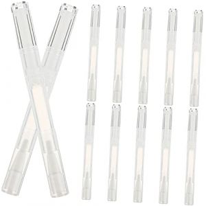 VICASKY 12pièces Stylo à Huile Pour Ongles Rechargeable Tube Vide Pour Gloss Embout Pinceau Pour Application Uniforme (Micanties, neuf)