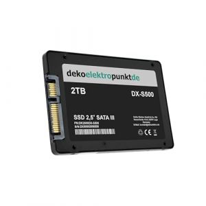 dekoelektropunktde 2 to Disque Dur SSD Convient pour Toshiba Satellite C850-1M4 C850-1M5 C850-1M8 C850-1M953, Remplacement Alternatif (dekoelektropunktde, neuf)