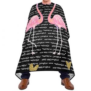 Coeur De Flamant Rose Robe De Coiffure Antistatique Cape De Cheveux Anti-Taches Blouse Coiffeur Pour Instituts De Beaut&eacute; Salon Barber (ytuqqq, neuf)