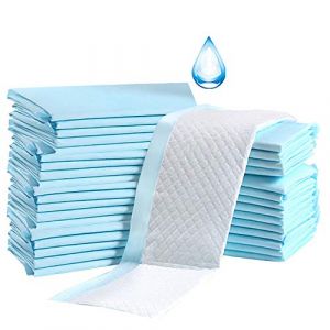 Lot de 100 alèses jetables pour table à langer, pour bébé, respirantes, imperméables, anti-fuite, à absorption rapide, 33 x 45 cm (Waylyee, neuf)