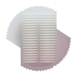 Ｚｉａｌｏｆｉ Autocollants &agrave; Double Couvercle Couvercle Des Bandes ER Transparentes pour Un Outil de Maquillage Mono-linde Respirant avec Une Tige de Fourche (ZhihengDA, neuf)