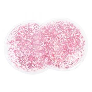 VALICLUD 2 Pièces Cache-oeil Bandeau Utile Masser Les Yeux Bandés Masque Relaxant Pour Les Yeux Coussin Pour Les Yeux Confortable Cache-œil Rafraîchissant Cache-œil Simple Rose Glycérine (Cedongh, neuf)