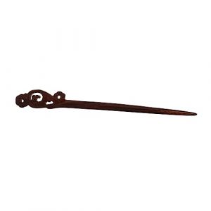 VALICLUD 1 Pièce épingle à cheveux en bois de santal style forme ancien baguette de cheveux de cheveux coiffure décorative ornement de cheveux baguette cheveux fille coiffe hanfu Vert (Sudersana, neuf)