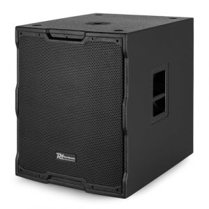 Power Dynamics PDY218SA Caisson de Basse Actif 18'' 1000 Watts - Subwoofer Full Range de Sonorisation Professionnelle - Gamme Complète Disponible - Idéale pour Clubs, Installations Sportives (Sono Matériel, neuf)