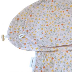 HOBEA-Germany Housse de Coussin d&rsquo;Allaitement pour Oreiller d&rsquo;Allaitement 190cm en diff&eacute;rentes Couleurs et Dessins de (Prairie d'&eacute;t&eacute; Vieux Rose) (HOBEA-Germany GmbH, neuf)