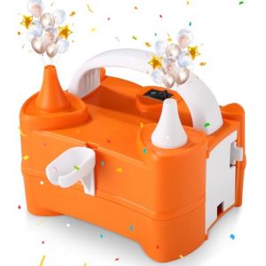 Birshe Gonfleur à Ballon 400W,Électrique Gonfleur Ballon Pompe à Ballon Électrique Gonfleur Ballon Electrique avec Double Buse pour Ballons d'anniversaire de Mariage et de Décoration de Fête (MARKET MAESTRI, neuf)