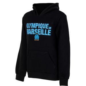 OLYMPIQUE DE MARSEILLE Sweat Capuche Fan Om - Collection Officielle Taille Enfant 10 Ans (MISTERLOWCOST, neuf)