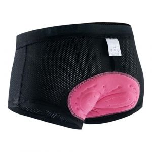 Sous-v&ecirc;tement de cyclisme rembourr&eacute; 4D pour femme - Short d'&eacute;quitation pour v&eacute;lo - Sous-short de montagne pour femme, Noir , XXL (Lsfbcd, neuf)