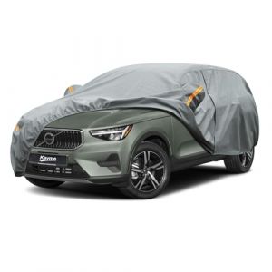 Kayme Bâche Voiture Étanche Respirante Compatible avec Volvo XC40(2018-2025), Poids Lourd Housse de Protection Voiture Extérieur, Contre Pluie Soleil Poussière avec Doublure en Coton. (kayme car covers shop, neuf)