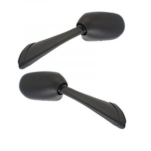 Warner Brothers Paire de r&eacute;troviseurs pour Yamaha T-Max 500 2001-2006, ajustement sp&eacute;cifique au guidon, verre plat (ricambi europa, neuf)