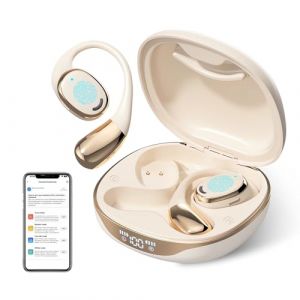 WingFly Traducteur Vocal Instantané, Ecouteur Traducteur Instantané 144 Langues, Écouteurs Traducteur de langue, AI Translator Earbuds pour les réunions, les voyages et les études (Couleur) (Rosyfine, neuf)