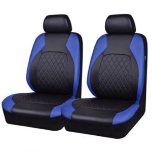 JABBNGD Housses de siège Avant de Voiture, pour Hyundai i10/i20/i30/i40/ix20/ix35/ix55 Imperméable Antidérapant Housses De Siège Avant Coussins Couvre Protections Siège,A (There's a bright future for everyone, neuf)