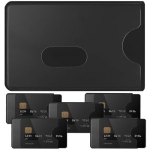 GZDAOXIA 6 pièces Etui Carte bancaire,Porte Carte Anti RFID et NFC,Protege Carte bancaire,Etui Carte bancaire Anti piratage,protège Carte,pour Carte Bancaire,Carte de Transport Public (GZLIMANDZ-SHOP, neuf)