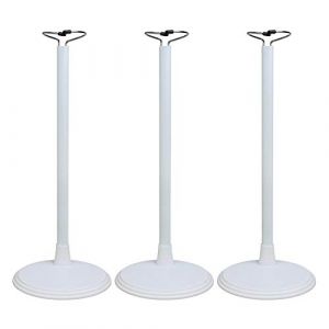 POFET 3pcs Support de poup&eacute;e r&eacute;glable Blanc pour poup&eacute;es am&eacute;ricaines de 8 &agrave; 10 Pouces et Support d'affichage pour poup&eacute;es b&eacute;b&eacute; (POFET EU, neuf)