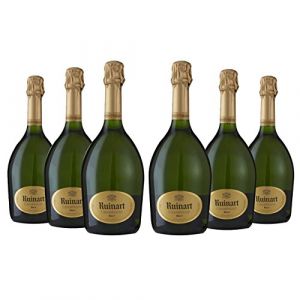 Champagne - Lot de 6 Ruinart Brut - Livraison offerte - 6x75cl (Vinaddict, neuf)