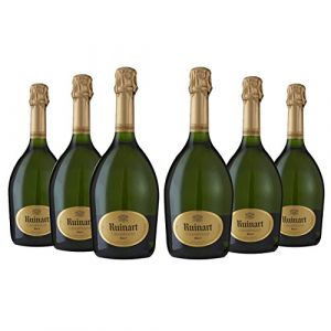 Champagne - Lot de 6 Ruinart Brut - Livraison offerte - 6x75cl (Vins et Spiritueux, neuf)