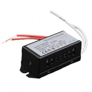 Transformateur électronique AC 220 V vers AC 12 V, convient pour halogène et lampe 12 V (160 W) (Tianhengyue, neuf)