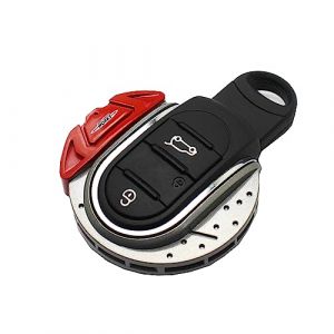 YaaGoo Coque de cl&eacute; au design disque de frein pour Mini Cooper F55 F56 F57 F54 F60 2014-2019(Rouge) (The Tweenty Ninth Century, neuf)