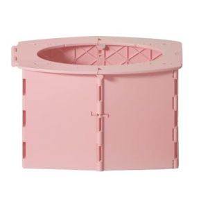 Pot de Voyage Portable pour Enfant,Pot Pliable Enfant Voyage,Petit Pot Toilette B&eacute;b&eacute;,Toilette Pliante Portable Enfant,Avec sac de Rangement,Adapt&eacute; &agrave; une Utilisation Int&eacute;rieure Ext&eacute;rieure(Rose) (Yvonne  Sophie, neuf)