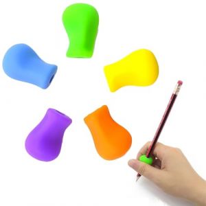 MEXRUMI 10Pcs Aide À L'Écriture,Poignées De Crayon Pour Stylo Enfants, Outil De Correction De Posture Pour Crayons Poignées De Crayon Pour Enfants Aide À La Posture Du Stylo Aide À L'Écriture Grip Pos (Redifirm OU-2, neuf)