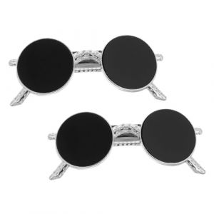GALPADA Lot De 2 &Eacute;pingles &Agrave; Cheveux En M&eacute;tal En Forme De Lunettes De Soleil Jolies Barrettes &Agrave; Cheveux &Eacute;pingles &Agrave; Cheveux Pour Lunettes Support De Queue De Cheval Pinces &Agrave; Cheveux (Martin Peng, neuf)