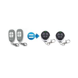 2 X AAM0049 - LOT 2 TELECOMMANDES COMPATIBLES SCS Sentinel Apres 2015 - TELECOMMANDE DE Portail CONTROLGATE AAM0049 Grise (FRANCETELECO, neuf)