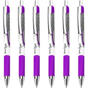 Zebra Classic Z-Grip Flight Lot de 6 stylos à bille Violet 1,2 mm (OMGHC., neuf)