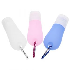 Beavorty Flacon De Voyage Silicone Souple Distributeur De Cosm&eacute;tiques Rechargeable Et &Eacute;tanche Flacon De Voyage Vide Pour Shampoing (T Innovation&middot;HX, neuf)