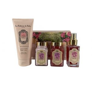 La sultane de Saba - Trousse de soins senteur Rose - Elixir de la mariée 50ml + BBcrème de jour des mariées 100ml + Baume de nuit 100ml + Lait corporel 200ml (Mon Shop Beauté ⭐⭐⭐⭐⭐, neuf)