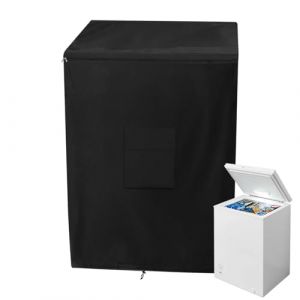 Housse pour Congélateur Coffre, Housse De Protection Imperméable Pour Congélateur Armoire, Protecteur Toute Saison à Double Ouverture Supérieure pour Terrasse Jardin Balcon Cour (YihuoRiqie, neuf)