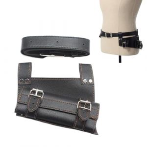 Ceinture D'&eacute;p&eacute;e, Cuir &Eacute;p&eacute;e Grenouille, Katana Porte-&eacute;p&eacute;e avec Ceinture, Porte Katana avec Holster, pour le Cosplay et Les Samoura&iuml;s, Les Amateurs, Renforcement de Trois Couches, 110cm (DONGFENGHOUSE, neuf)
