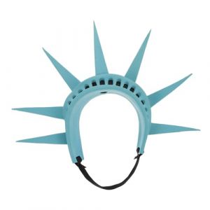 Cabilock Bandeau Statue Libert&eacute; Accessoire De Coiffure R&eacute;sine Solide Cosplay Femme F&ecirc;te D&eacute;guisement Patriote Torche Repr&eacute;sentative (Richard Wen, neuf)