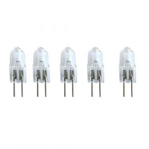 UGEFKMQ G4 Ampoule Halog&egrave;ne Ampoule G4 Ampoules Halog&egrave;nes Blanc Chaud G4 12V 5Pcs,10W (lsss, neuf)