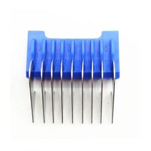 Peigne De Rechange For Tondeuse À Cheveux En Acier Inoxydable, Compatible Avec Wahl, Moser 1400, 1853, 1233, 1234, 1170, 1230, 1233-710, Tondeuse De Barbier(10mm 1233-7120 Dark Blue) (fengnanwang, neuf)