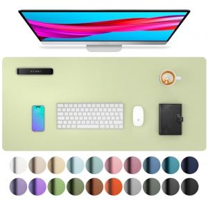 Aothia Sous-main, tapis de bureau en cuir PU, tapis de souris, protection de bureau antid&eacute;rapante, bloc-notes de bureau &eacute;tanche pour le bureau et la maison - Herbe Vert (Aothia FR, neuf)