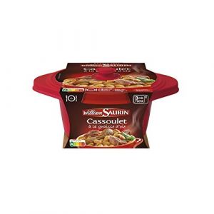 WILLIAM SAURIN - Cassoulet De Porc &Agrave; La Graisse D'Oie Cocotte 400G - Lot De 3 - livraison offerte (La Famille &agrave; Table! - LF&agrave;T!, neuf)