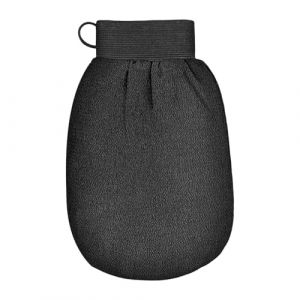 exfoliatings Gloves, Shower Mitt, Body Scrubber, Deep Cleansing Texture, Elastic Cuff Design for Dead Skin Removal, Bath, Shower, Spa Use for Women and Men, Viscose Fibre Material (xiayuso, neuf)