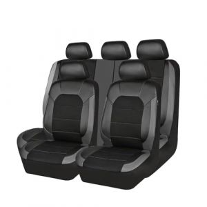 HAAXSHOC Housses siège Voiture, pour VW Tiguan (5N) 1.Gen 2009 2010 2011 2012 2013 2014 2015 2016 Housses Siège Avant Arrière Voiture Douces Confortables Respirantes Accessoire (suiyueheng, neuf)