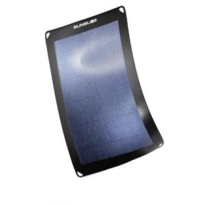 Chargeur Solaire Portable Sunslice Fusion Flex 6W, Panneau Solaire Compact et Léger, Chargeur USB pour Téléphone Portable, Batterie Solaire Externe, Idéal pour Randonnée, Camping et Survie (Sunslice SRL, neuf)
