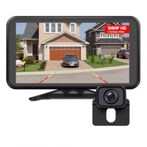 AUTO-VOX Camera de Recul sans Fil: Écran Compact 4.8", Vision Nocturne HD, IP69K Étanche, Installation Facile, Caméra de Recul, 10M Signal Stable Couverture, N’obstrue Pas la Vue-AW11 (Boscam EU Distributor, neuf)