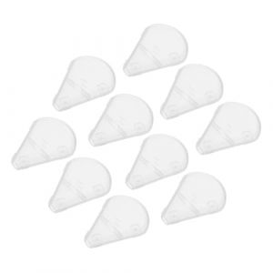 FOMIYES 10pi&egrave;ces Housse De Protection Pour Pinceaux Maquillage &Eacute;ventail Lot De Couvre-t&ecirc;tes R&eacute;utilisables Pour Pinceaux Moyens Et Petits Prot&egrave;ge Fibres Fragiles Et Facilite Le Transport (Yaoys, neuf)