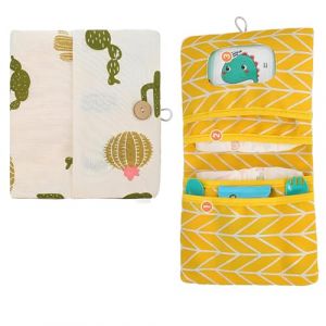 ROKZELT Sac a Couches Bebe, Pochette Lingettes B&eacute;b&eacute;, Distributeurs De Couches Et Range-Couches, Trousse Soin Bebe Naissance, Pochette a Langer, Sac a Langer Bebe, Organisateur De Couches (ZHANG GUOQIANG SHOP, neuf)