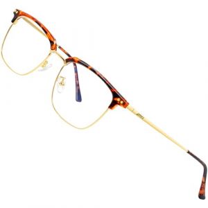 ATTCL Lunette Anti Lumière Bleue,Lunettes d'Ordinateur,Lunette Rectangulaire Gaming pour Hommes/Femmes BL8001 Leopard (ATTCL-FR Official Co., Ltd., neuf)