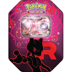Pokémon: Boîte de Collection Team Rocket - Mewtwo-ex du JCC Pokémon (Une Carte holographique et Quatre enveloppes d'extension) (GLM seller, neuf)