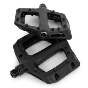 Pédales Eastern Nylon Linx 9/16 - Pédales Légères et à Haute Adhérence pour VTT & BMX avec Pins Métalliques Amovibles, Axe Chromoly pour BMX, VTT, Vélo de Route & Enfants - Noir (Eastern Bikes, neuf)
