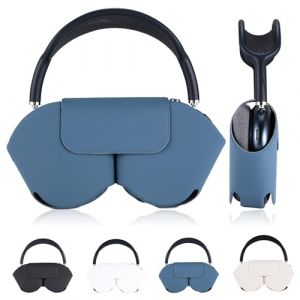 Lukvcoe &Eacute;tui Intelligent Coque pour Apple AirPods Max Casque, Housse Compatible Mode Veille avec Protection AirPod Max Anti-Rayures et Anti-Poussi&egrave;re, &Eacute;tui de Voyage (Bleu) (ExperienceNice, neuf)