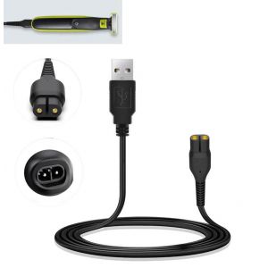 4,3V USB Chargeur Rasoir Électrique pour Philips QP2520 QP2570 QP2620 MG3730 MG3720 MG5720 MG5730 BT3208 BT3206 QT4000,A00390 Rasoir Shaver Charger Bloc d'alimentation Chargeur Tondeuse pour OneBlade (shenzhenshiqiweikejiyouxiangongsi, neuf)