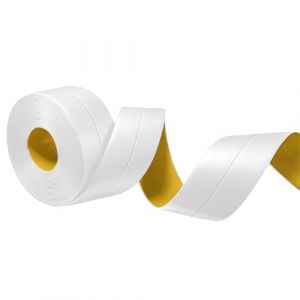 YushengTai Plinthe Adhesive,Blanc 6 M Plinthe Souple Autoadhésive 30 x 30 mm, Corniere pvc Convient pour la Cuisine et la Salle de Bain (Blanc) (YUSHENGTAI, neuf)